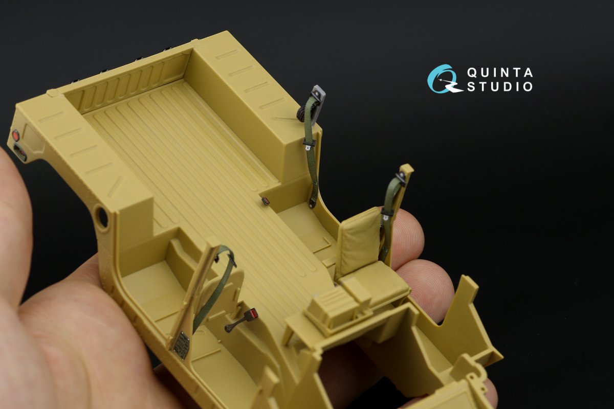 Courroies pour la famille HUMVEE de Quinta Studio QR35003, imprimées en 3D et colorées sur papier décalcomanie (tous les kits) 1/35 – image 7