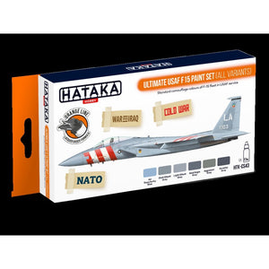 Kit de peinture Hataka HTK-CS43 Ultimate USAF F15 (toutes variantes)
