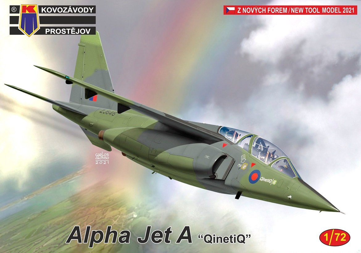 Kovozavody Prostejov KPM0267 Alpha Jet A „QinetiQ“ 1/72