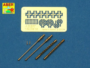Aber A32001 Ensemble de 2 canons pour mitrailleuses d&amp;#39;avion allemandes MG 15 de 7,92 mm (1/32)