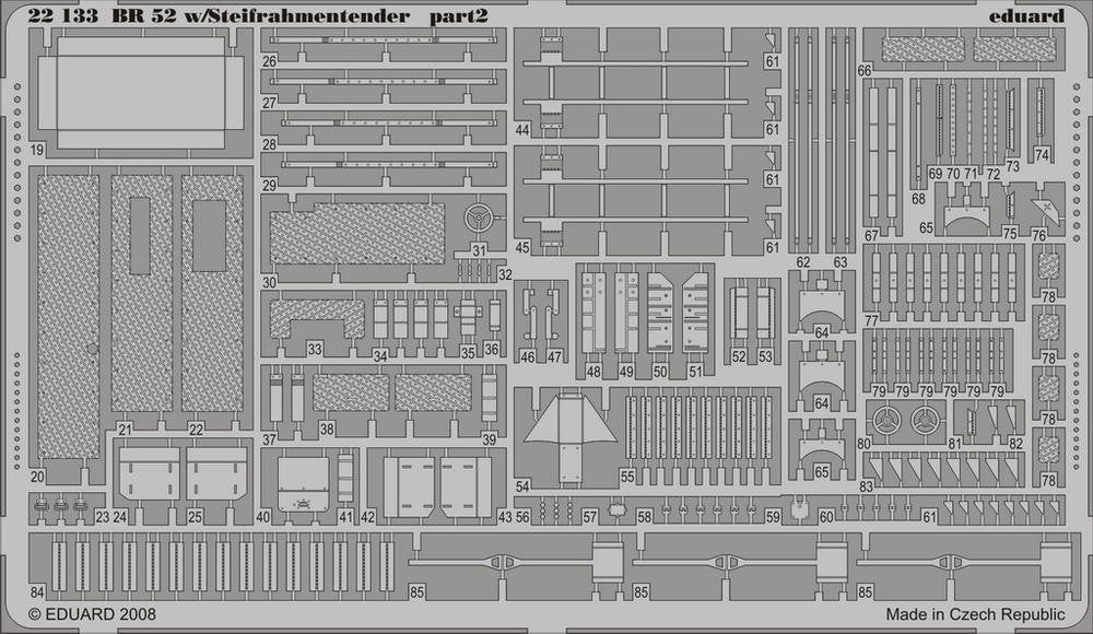 Eduard BIG2201 BR 52 1/72 HOBBY BOSS – imagen 3