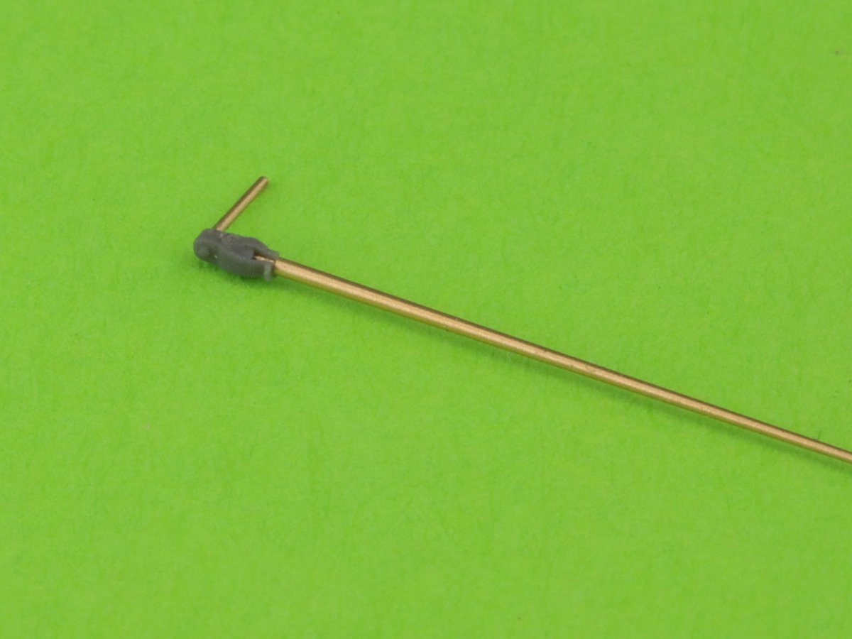 Antenne pliante allemande Master GM-72-017 de 2 m (pour PzKpfw II-IV de première génération) (1 pièce) 1/72 – image 2