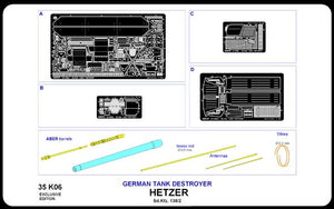 Aber 35K06 chasseur de chars allemand Sd. Kfz. 138/2 Hetzer (1/35) – immagine 7