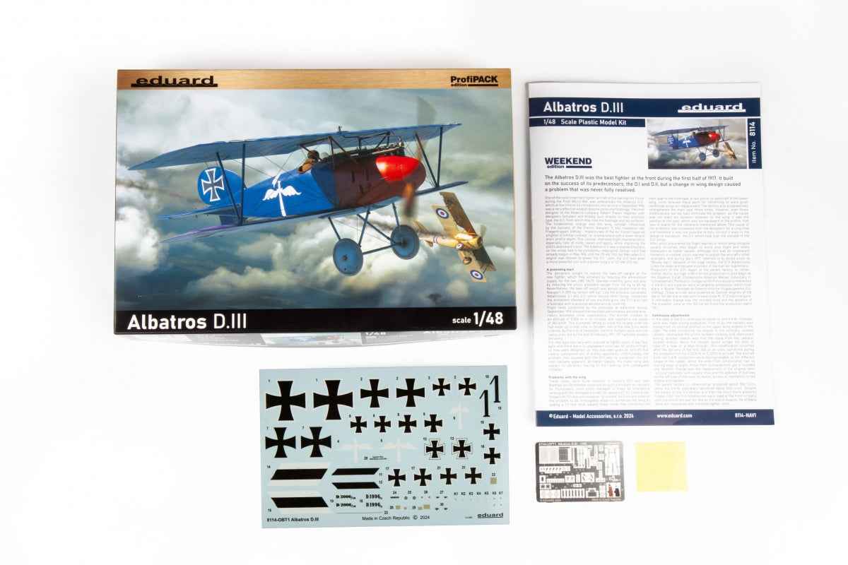 Eduard 8114 Albatros D. III 1/48 – image 3
