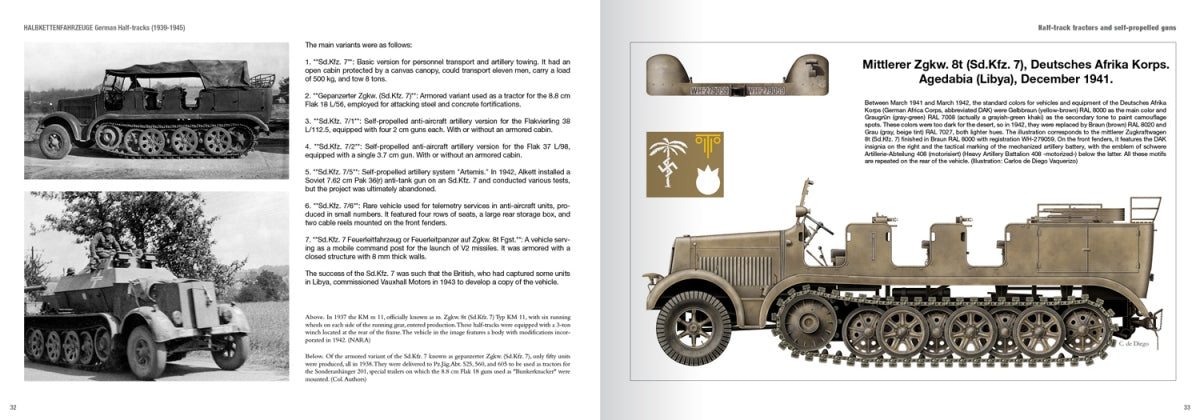 Abteilung 502 ABT758 HALBKETTENFAHRZEUGE – DEMI-CIRCUITS ALLEMAND (1939-1945) – ANGLAIS – image 2