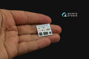 Intérieur imprimé en 3D et coloré sur papier décalcomanie Quinta Studio QD72089 Su-24MR (Trumpeter) 1/72  – image 5