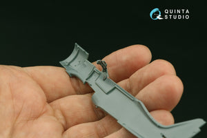 Intérieur imprimé en 3D et coloré sur papier décalcomanie Quinta Studio QD72044 Fw 190A-5 (Eduard) 1/72 – image 7