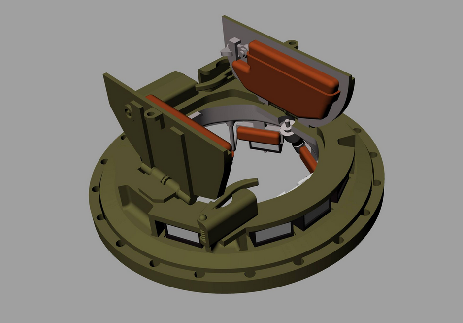 Panzer Art RE35-659 MK2 Commander cupola for British “Sherman” tanks 1/35