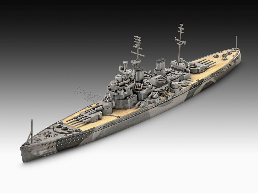 Revell 65182 Maquette du HMS Duke of York à l&amp;#39;échelle 1/1200  – image 7