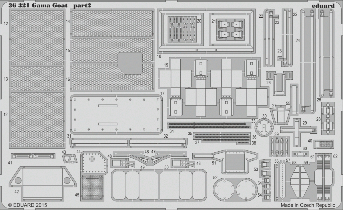 Eduard 36321 Gama Chèvre TAMIYA 1/35 – immagine 2