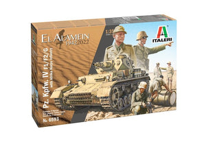 Italeri 6593 Pz.Kpfw.IV F1/F2/G avec infanterie Afrika Korps 1/35 – immagine 2