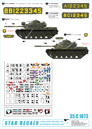 Star Decals 35-C1073 M48A3 Modèle initial 1/35 – immagine 2