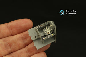 Intérieur imprimé en 3D et coloré sur papier décalcomanie Quinta Studio QD48384 F8F-2 Bearcat (Hobby Boss) 1/48 – image 10