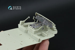 Quinta Studio QDS-35169 SH-60F Seahawk 3D-Printed &amp; coloured Interior on decal paper (Kitty Hawk) (Small version) 1/35