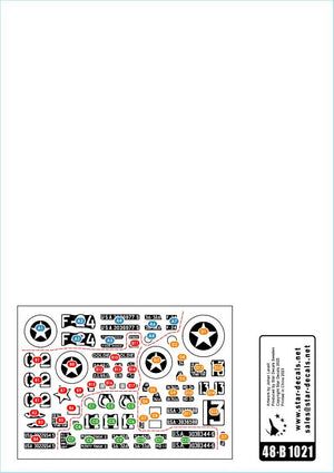 Star Decals 48-B1021 US M4A1 Sherman. Débarquement et France 1944. Échelle 1/48 – Bild 3