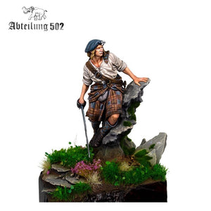 502 Abteilung ABT1022 HIGHLANDER BATAILLE DE CULLODEN RÉSINE 54MM.  – immagine 3