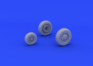 Roues de train d&amp;#39;atterrissage Eduard 648176 F-104, échelle 1/48 (Hasegawa) – image 2