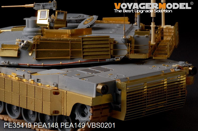 Maquette Voyager PEA149, blindage à lames M1A2 TUSK de l&amp;#39;armée américaine moderne (pour DRAGON 3536), échelle 1/35 – image 4