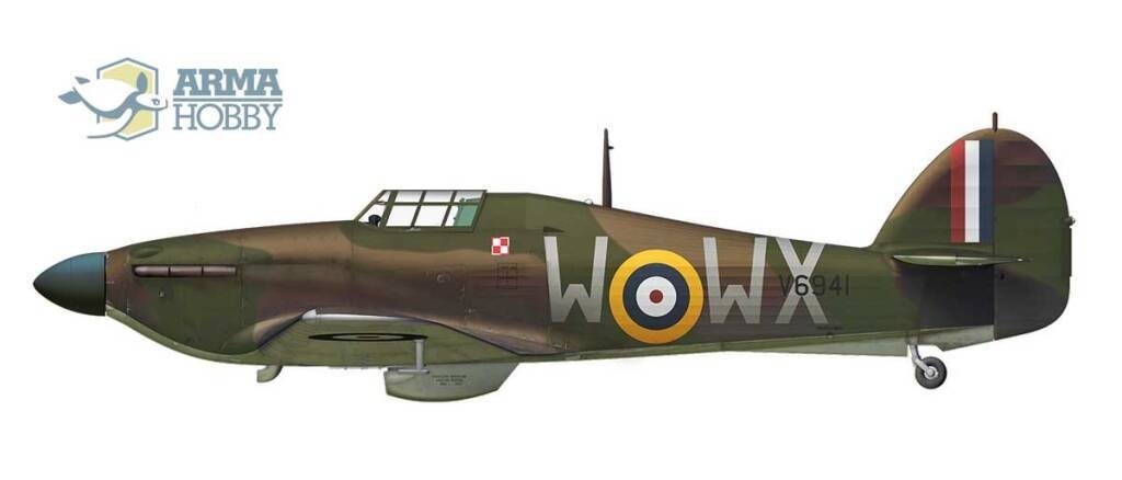 Arma Hobby 70024 Hurricane Mk I Escadrons alliés Édition limitée 1/72 – image 4