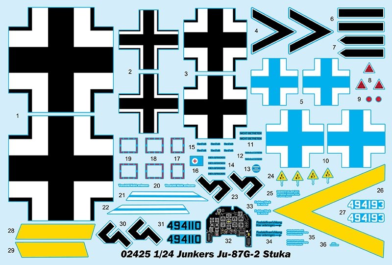 Trumpeter 02425 Junkers Ju-87G-2 Stuka 1/24 – Bild 3