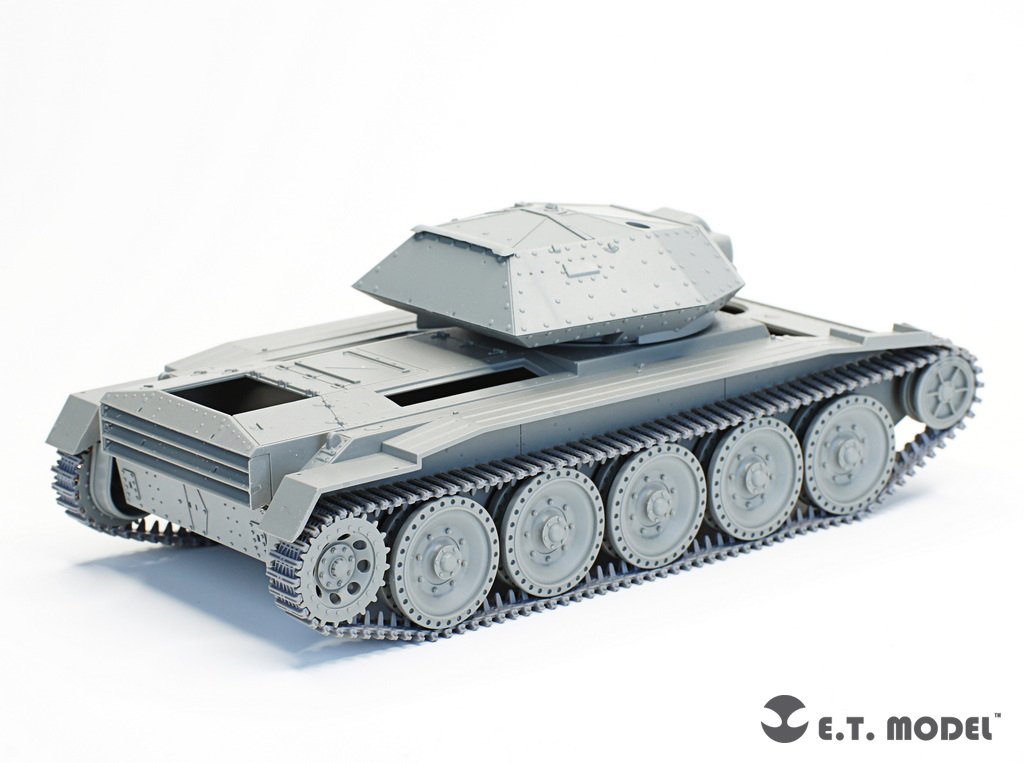 Maquette ET Model P35-034 Char de croisière britannique A15 Crusader de la Seconde Guerre mondiale, chenilles fonctionnelles (impression 3D), échelle 1/35 – immagine 7