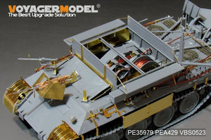 Maquette Voyager PE35979 Bergepanther Ausf.A allemand de la Seconde Guerre mondiale (type ancien, porte-outils Panther A) - Base pour TAKOM 2101 au 1/35 – Bild 8