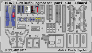 Kit de mise à niveau Eduard 49870 L-29 Delfin EDUARD 1/48