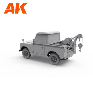 AK Interactive AK35014 LAND ROVER 88 SERIES IIA CRANE-TOW TRUCK 1/35 – zdjęcie 6