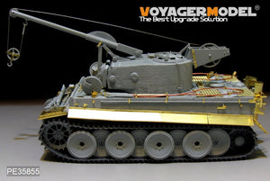 Maquette Voyager PE35855 Bergepanzer Tiger I allemand de base de la Seconde Guerre mondiale pour DRAGON 6850 au 1/35 – image 5