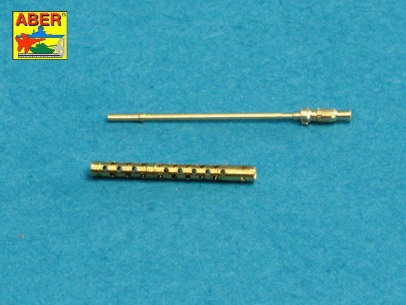 Aber 48L-21 Jeu de 2 canons pour mitrailleuses allemandes MG34 (1/48)