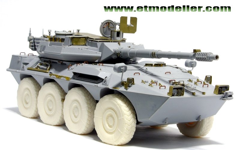 ET Model E35-006 Chasseur de chars italien moderne B1 Centauro (Pour TRUMPETER 00386) (1/35) – image 6