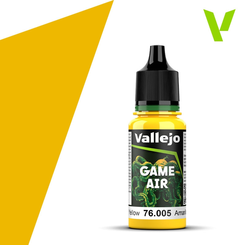 Vallejo 76005 Game Air - Jaune Lune 18 ml