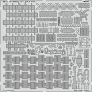 Eduard 53317 USS Midway CV-41 Partie 4 TRUMPETER 1/350