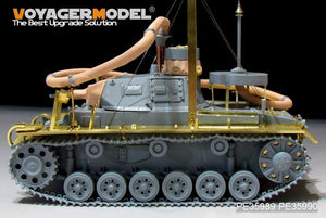 Maquette Voyager PE35989, char allemand Pz.KPfw.III (T)Ausf.F « Opération Seelowe » de la Seconde Guerre mondiale, pour DRAGON 6877/6717, échelle 1/35 – image 16