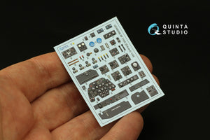 Intérieur imprimé en 3D et coloré sur papier décalcomanie Quinta Studio QD48386 BF 110G (Eduard) 1/48 – image 3