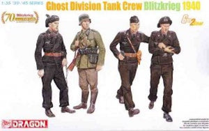 Dragon 6654 Ghost Div. Équipage de char 1940 (1/35)
