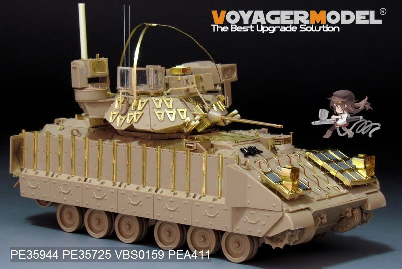 Maquette Voyager PE35944 M3A3 BRADLEY CFV de l&amp;#39;armée américaine moderne (modèle de base pour KINETIC K61014/ OROCHI IM001 IM002) à l&amp;#39;échelle 1/35  – image 7