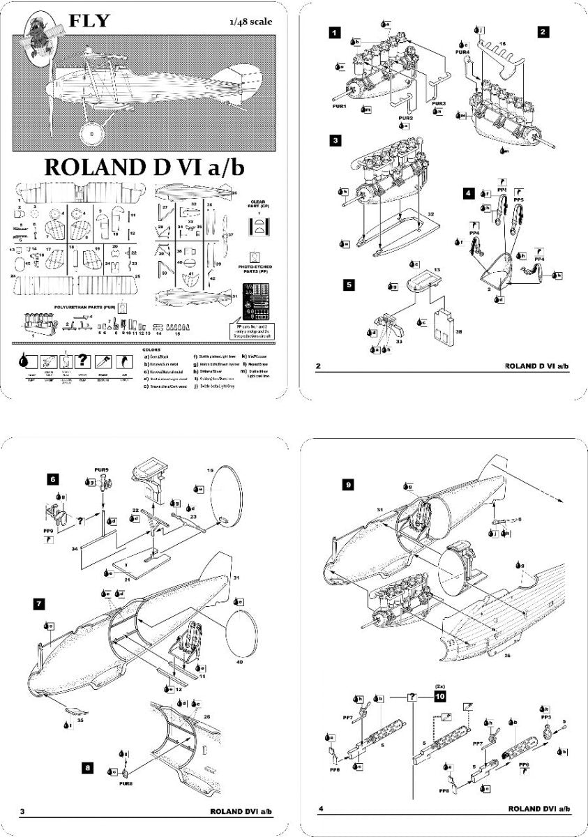 Fly 48005 Roland D VI a/b 1/48 – image 6