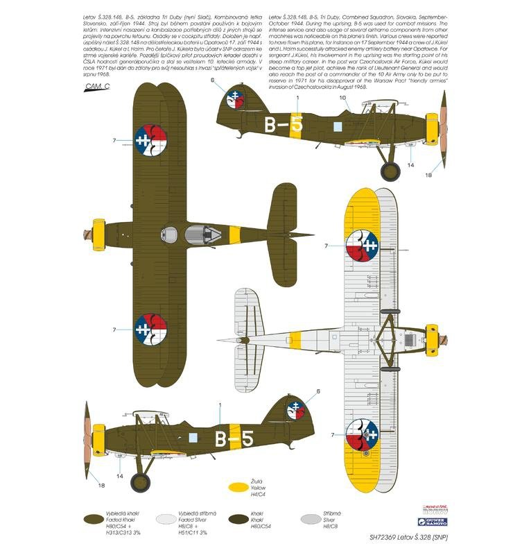 Special Hobby 72369 Letov S.328 Soulèvement national slovaque 1/72 – image 10