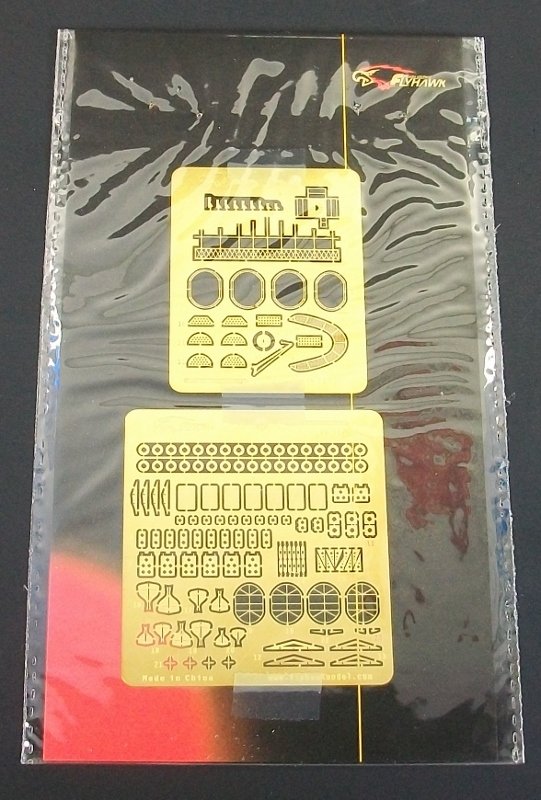 Flyhawk FH350001 Varyag Cruiser 1904 Kit de détails pour Zvezda 9014 1/350 – Bild 6