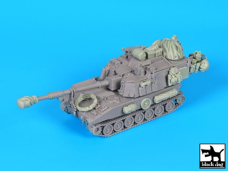 Ensemble d&amp;#39;accessoires Black Dog T72111 M 109 A6 Paladin 1/72  – Bild 4