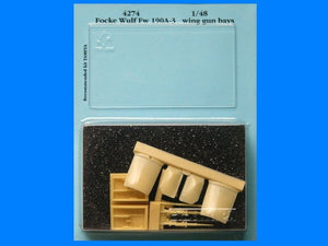 Aires 4274 Focke Wulf Fw 190A-3 baies de canons d&amp;#39;aile 1/48 Hasegawa