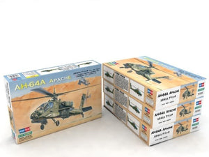 Hobby Boss 87218 AH-64A Apache Hélicoptère d&amp;#39;attaque (1/72) – immagine 2