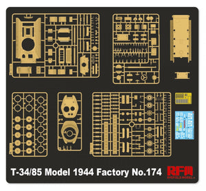 Rye Field Modèle 5079 T-34/85 Modèle 1944 N° d&amp;#39;usine 174 1/35 – image 3