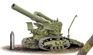 ACE 72565 BR-5 Mortier lourd soviétique de 280 mm 1/72