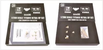 J&amp;#39;adore le kit 66600 Titanic Detail Up Set Trumpeter 03719 1/200  – immagine 3