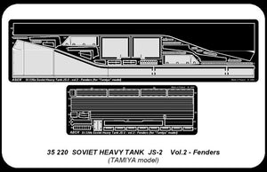 Aber 35220 Char lourd soviétique JS-2 - vol. 2 - jeu supplémentaire - ailes (1/35) – immagine 5