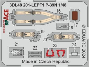 Eduard 3DL48201 P-39N SPACE ARMA HOBBY 1/48 – image 3
