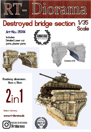 RT-Diorama 35014 Pont de Stonebridge détruit 1/35