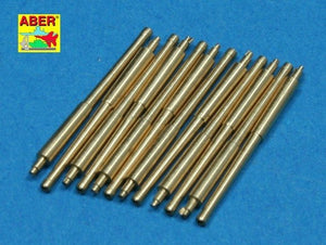 Aber 1/700L-33 Ensemble de canons pour cuirassés de classe Admiral Graf Spee 280 mm x 6 ; 150 mm x 8 ; 105 mm x 6 1/700